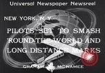 Immagine di Il giro del mondo in volo New York United States USA, 1933, secondo 6 filmato di repertorio 65675037111