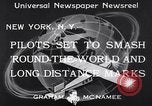 Immagine di Il giro del mondo in volo New York United States USA, 1933, secondo 8 filmato di repertorio 65675037111