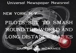 Immagine di Il giro del mondo in volo New York United States USA, 1933, secondo 9 filmato di repertorio 65675037111