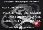Immagine di Il giro del mondo in volo New York United States USA, 1933, secondo 11 filmato di repertorio 65675037111