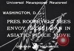 Immagine di Inviato giapponese alla Casa Bianca Washington DC USA, 1933, secondo 4 filmato di repertorio 65675037112
