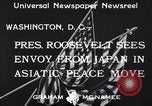 Immagine di Inviato giapponese alla Casa Bianca Washington DC USA, 1933, secondo 5 filmato di repertorio 65675037112