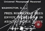 Immagine di Inviato giapponese alla Casa Bianca Washington DC USA, 1933, secondo 9 filmato di repertorio 65675037112