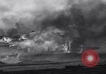 Image of United States warplanes burn from Japanese bombing Honolulu Hawaii USA, 1941, second 5 stock footage video 65675037125