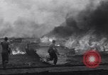 Image of United States warplanes burn from Japanese bombing Honolulu Hawaii USA, 1941, second 7 stock footage video 65675037125