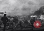Image of United States warplanes burn from Japanese bombing Honolulu Hawaii USA, 1941, second 8 stock footage video 65675037125