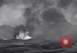 Image of United States warplanes burn from Japanese bombing Honolulu Hawaii USA, 1941, second 15 stock footage video 65675037125