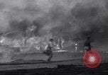 Image of United States warplanes burn from Japanese bombing Honolulu Hawaii USA, 1941, second 35 stock footage video 65675037125