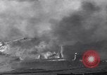 Image of United States warplanes burn from Japanese bombing Honolulu Hawaii USA, 1941, second 38 stock footage video 65675037125