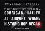 Standbild Aviator Douglas Corrigan New York United States USA, 1938, aus Sekunde 22 historischem Filmmaterial Videoclip 65675037130
