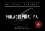 Standbild Franklin D Roosevelt Junior Philadelphia Pennsylvania USA, 1938, aus Sekunde 1 historischem Filmmaterial Videoclip 65675037134