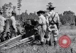 Standbild militärische Übung im Camp Shelby Wiggins Mississippi USA, 1938, aus Sekunde 57 historischem Filmmaterial Videoclip 65675037136