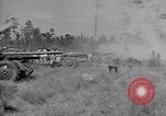 Standbild militärische Übung im Camp Shelby Wiggins Mississippi USA, 1938, aus Sekunde 61 historischem Filmmaterial Videoclip 65675037136