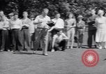 Image golfeur Ferebree J Smith Olympia Fields Illinois USA, 1938, de la seconde 10 séquences d'archives historiques vidéo 65675037138