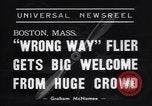 Standbild aviator Douglas Corrigan Boston Massachusetts USA, 1938, aus Sekunde 7 historischem Filmmaterial Videoclip 65675037140