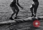 Standbild log Rollen Nova Scotia, 1938, aus Sekunde 30 historischem Filmmaterial Videoclip 65675037141