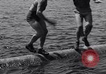 Standbild log Rollen Nova Scotia, 1938, aus Sekunde 31 historischem Filmmaterial Videoclip 65675037141