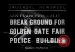 Standbild Golden Gate Fair Polizei Gebäude San Francisco California USA, 1938, aus Sekunde 1 historischem Filmmaterial Videoclip 65675037142
