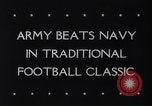 Standbild traditionelle Fußballspiel Baltimore Maryland USA, 1944, aus Sekunde 34 historischem Filmmaterial Videoclip 65675037148
