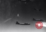 Standbild japanische Ziele bombardiert Saipan Nördliche Marianen, 1944, aus Sekunde 31 historischem Filmmaterial Videoclip 65675037151