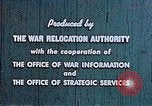 Image of Japanese relocated United States USA, 1944, second 10 stock footage video 65675037154