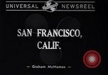 Standbild Schiff American Leader San Francisco California USA, 1940, aus Sekunde 3 historischem Filmmaterial Videoclip 65675037161