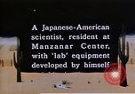Image of relocated Nisei scientist California United States USA, 1940, second 34 stock footage video 65675037177