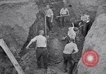 Image of Exhumation of Czech patriots Czechoslovakia, 1946, second 21 stock footage video 65675037198