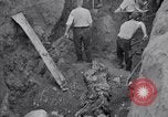 Image of Exhumation of Czech patriots Czechoslovakia, 1946, second 24 stock footage video 65675037198