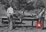 Image of Exhumation of Czech patriots Czechoslovakia, 1946, second 30 stock footage video 65675037200