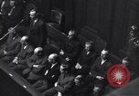 Standbild Nürnberger Prozesse Nürnberg Deutschland, 1946, aus Sekunde 16 historischem Filmmaterial Videoclip 65675037203