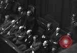 Standbild Nürnberger Prozesse Nürnberg Deutschland, 1946, aus Sekunde 18 historischem Filmmaterial Videoclip 65675037203