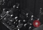 Standbild Nürnberger Prozesse Nürnberg Deutschland, 1946, aus Sekunde 22 historischem Filmmaterial Videoclip 65675037203