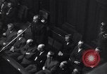 Standbild Nürnberger Prozesse Nürnberg Deutschland, 1946, aus Sekunde 33 historischem Filmmaterial Videoclip 65675037203