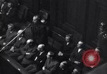 Standbild Nürnberger Prozesse Nürnberg Deutschland, 1946, aus Sekunde 35 historischem Filmmaterial Videoclip 65675037203