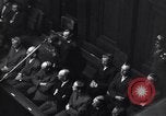 Standbild Nürnberger Prozesse Nürnberg Deutschland, 1946, aus Sekunde 44 historischem Filmmaterial Videoclip 65675037203