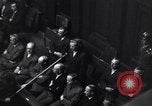 Standbild Nürnberger Prozesse Nürnberg Deutschland, 1946, aus Sekunde 61 historischem Filmmaterial Videoclip 65675037203
