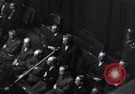 Standbild Nürnberger Prozesse Nürnberg Deutschland, 1946, aus Sekunde 62 historischem Filmmaterial Videoclip 65675037203
