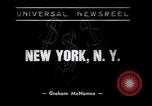 Standbild First Lady Frau Franklin D Roosevelt New York United States USA, 1938, aus Sekunde 1 historischem Filmmaterial Videoclip 65675037206