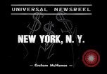 Standbild First Lady Frau Franklin D Roosevelt New York United States USA, 1938, aus Sekunde 3 historischem Filmmaterial Videoclip 65675037206