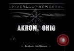 Standbild leichter als Luft Blimp Akron Ohio USA, 1938, aus Sekunde 1 historischem Filmmaterial Videoclip 65675037210