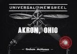 Standbild leichter als Luft Blimp Akron Ohio USA, 1938, aus Sekunde 3 historischem Filmmaterial Videoclip 65675037210