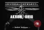 Standbild leichter als Luft Blimp Akron Ohio USA, 1938, aus Sekunde 4 historischem Filmmaterial Videoclip 65675037210