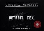 Image Vice-président John Nance Garner Detroit Texas USA, 1938, de la seconde 1 séquences d'archives historiques vidéo 65675037211