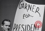 Image Vice-président John Nance Garner Detroit Texas USA, 1938, de la seconde 22 séquences d'archives historiques vidéo 65675037211
