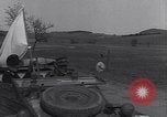 Standbild deutsche militärische Fahrzeuge Neumark Tschechoslowakei, 1945, aus Sekunde 8 historischem Filmmaterial Videoclip 65675037234