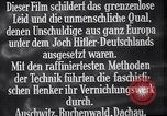 Standbild NS-Konzentrationslager Majdanek Lublin oder auf Befreiung Lublin Polen, 1944, aus Sekunde 48 historischem Filmmaterial Videoclip 65675037236