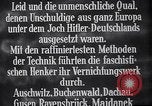 Standbild NS-Konzentrationslager Majdanek Lublin oder auf Befreiung Lublin Polen, 1944, aus Sekunde 50 historischem Filmmaterial Videoclip 65675037236