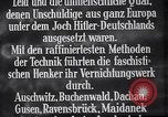 Standbild NS-Konzentrationslager Majdanek Lublin oder auf Befreiung Lublin Polen, 1944, aus Sekunde 51 historischem Filmmaterial Videoclip 65675037236