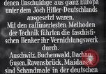Standbild NS-Konzentrationslager Majdanek Lublin oder auf Befreiung Lublin Polen, 1944, aus Sekunde 53 historischem Filmmaterial Videoclip 65675037236
